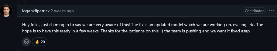 Latest Update